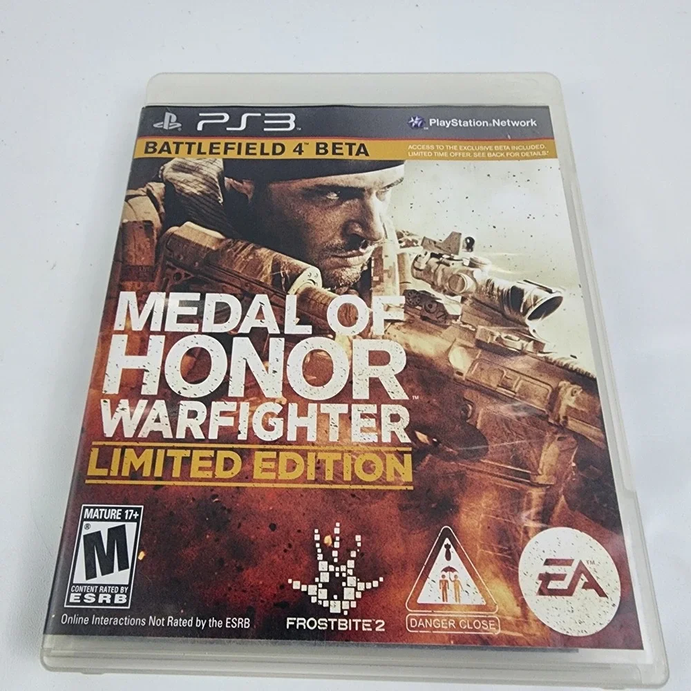 Medal of Honor: Warfighter -- Limited Edition (Sony PlayStation 3, 2012)